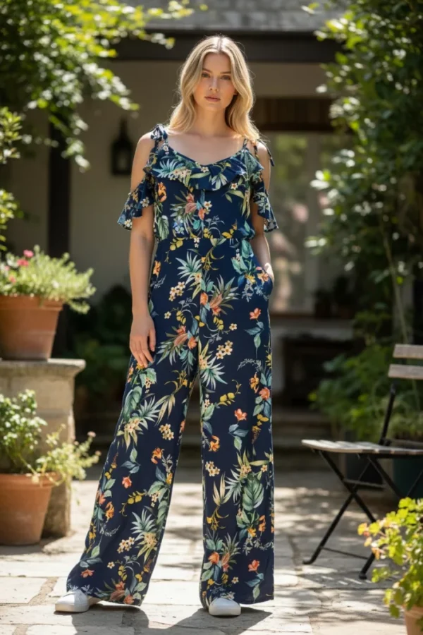 Floral Jumpsuit