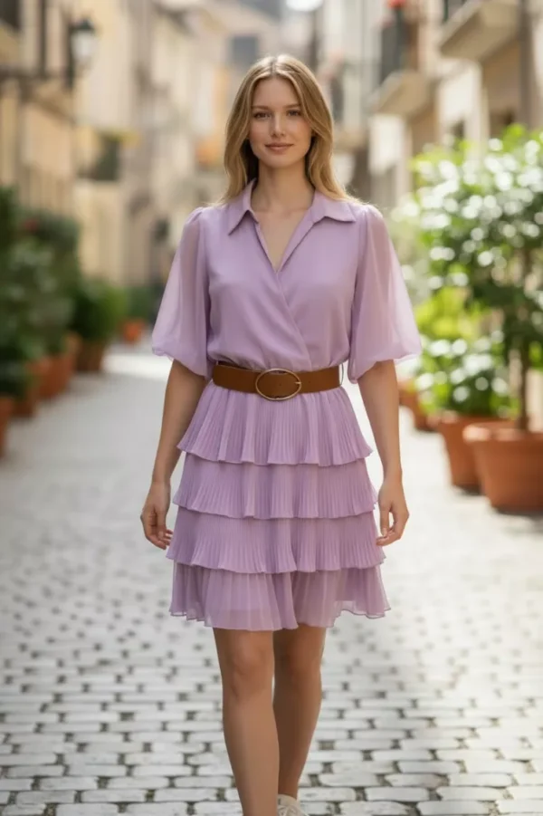 Layered Short Dresss