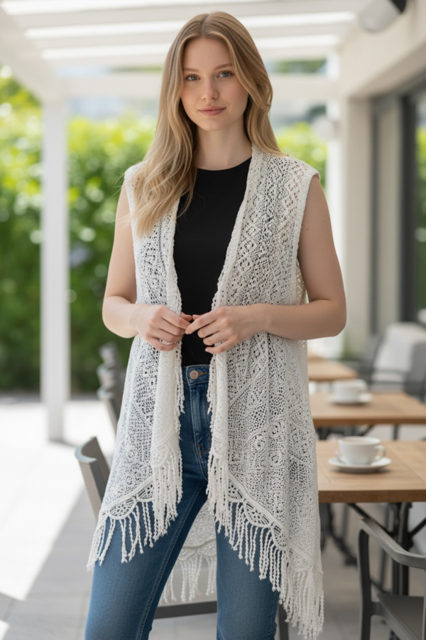 BERSHKA Open Cardigan