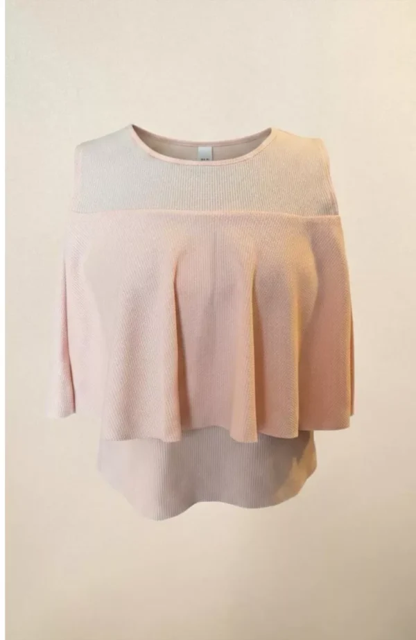 ZARA Blush Pink Top