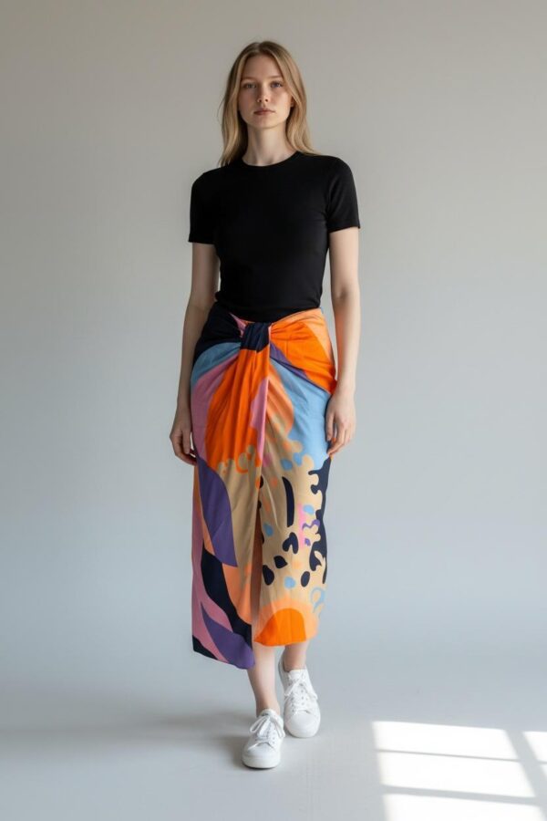 Zara Multicolors Skirt